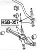 FEBEST HSB057 ВТУЛКА СТОЙКИ СТАБИЛИЗАТОРА D8 (HONDA ACCORD CB1/CB3/CB7 1990-1993 HONDA CIVIC SHUTTLE EF 1987-1997
