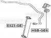 FEBEST HSB-GE6 Втулка переднего стабилизатора