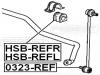 FEBEST HSB-REFR Втулка переднего стабилизатора правая