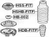 FEBEST HSHB-FITF Пыльник переднего амортизатора