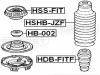 FEBEST HSHB-JZF Пыльник переднего амортизатора