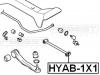 FEBEST HYAB-1X1 Сайлентблок задней продольной тяги