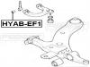 FEBEST HYAB-EF1 Сайлентблок рычага переднего (верхнего)
