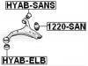 FEBEST HYABSANS САЙЛЕНБЛОК МАЛЕНЬКИЙ ПЕРЕДНЕГО РЫЧАГА (HYUNDAI SANTA FE CLASSIC 2006-) FEBEST