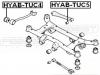 FEBEST HYAB-TUC4 Сайлентблок задней продольной тяги