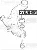 FEBEST HYBJB001 HYBJB-001_пыльник опоры шаров./ Hyundai Accent/Verna 99]