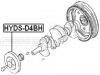 FEBEST HYDSD4BH ШКИВ КОЛЕНВАЛА D4B [13]