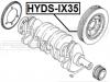 FEBEST HYDS-IX35 Шкив коленвала