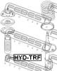 FEBEST HYD-TRF Отбойник переднего амортизатора