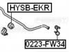 FEBEST HYSB-EKR Втулка стабилизатора: HYUNDAI SONATA NF 2005-2010