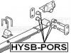 FEBEST HYSBPORS ВТУЛКА РЕССОРЫ