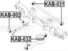 FEBEST KAB-032 Сайленблок заднего рычага