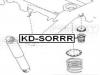 FEBEST KD-SORRR Отбойник заднего амортизатора