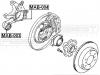 FEBEST MAB004 САЙЛЕНБЛОК ЗАДНЕЙ ЦАПФЫ (MITSUBISHI PAJERO III MONTERO V75W 2000-2006) FEBEST