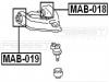 FEBEST MAB-019 Сайлентблок передний верхнего рычага