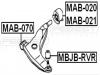 FEBEST MAB-020 Сайлентблок переднего рычага заднего правого