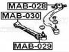 FEBEST MAB028 САЙЛЕНБЛОК КРИВОГО РЫЧАГА