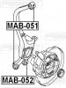 FEBEST MAB-051 Сайлентблок задн.цапфы