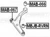 FEBEST MAB067 САЙЛЕНБЛОК ПЕРЕДНИЙ НИЖНЕГО РЫЧАГА