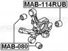 FEBEST MAB-114RUB Сайлентблок задней цапфы
