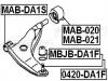 FEBEST MBJBDA1F ПЫЛЬНИК ОПОРЫ ШАРОВОЙ НИЖНЕГО РЫЧАГА