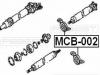 FEBEST MCB002 ПОДШИПНИК ПОДВЕСНОЙ