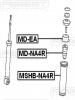 FEBEST MDNA4R ОТБОЙНИК ЗАДНЕГО АМОРТИЗАТОРА