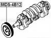 FEBEST MDS4B12 ШКИВ КОЛЕНВАЛА 4B12 (MITSUBISHI DELICA D5 CV5W 2006- MITSUBISHI OUTLANDER CW5W 2003-) FEBEST
