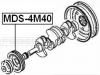 FEBEST MDS4M40 ШКИВ КОЛЕНВАЛА 4M40