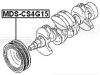 FEBEST MDSCS4G15 ШКИВ КОЛЕНВАЛА 4G13/4G15