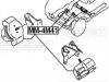 FEBEST MM4M41 ПОДУШКА ДВИГАТЕЛЯ ПЕРЕДНЯЯ AT/MT (MITSUBISHI PAJERO III MONTERO V75W 2000-2006) FEBEST