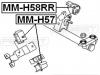 FEBEST MM-H58RR Подушка двигателя задняя