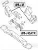 FEBEST MMV45ATR ПОДУШКА ДВИГАТЕЛЯ ЗАДНЯЯ AT