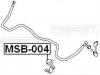 FEBEST MSB-004 Втулка заднего стабилизатора
