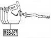 FEBEST MSB-037 Втулка реактивной тяги