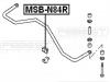 FEBEST MSBN84R ВТУЛКА ЗАДНЕГО СТАБИЛИЗАТОРА D22