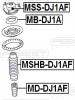 FEBEST MSS-DJ1AF ОПОРА ПЕРЕДНЕГО АМОРТИЗАТОРА MITSUBISHI GALANT DJ1A/DJ3A/DJ5A 2006-2012