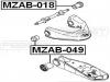 FEBEST MZAB018 САЙЛЕНБЛОК ПЕРЕДНЕГО ВЕРХНЕГО РЫЧАГА