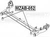 FEBEST MZAB-052 Сайлентблок задней балки