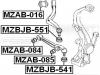 FEBEST MZAB-085 Сайлентблок пер. рычага