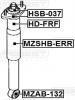 FEBEST MZAB-132 Втулка амортизатора MZAB-132