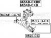 FEBEST MZAB-CX7S Сайлентблок передний переднего рычага
