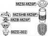 FEBEST MZD002 ОТБОЙНИК ПЕРЕДНЕГО АМОРТИЗАТОРА (MAZDA 6 GG 2002- MAZDA 6 WAGON GY 2002-) FEBEST