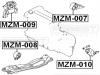 FEBEST MZM-008 ПОДУШКА ДВИГАТЕЛЯ ПЕРЕДНЯЯ