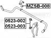 FEBEST MZSB008 ВТУЛКА ПЕРЕДНЕГО СТАБИЛИЗАТОРА
