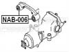 FEBEST NAB-006 Сайлентблок подушки дифференциала
