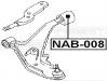 FEBEST NAB008 САЙЛЕНБЛОК ЗАДНИЙ ПЕРЕДНЕГО РЫЧАГА