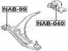 FEBEST NAB040 САЙЛЕНБЛОК ЗАДНИЙ ПЕРЕДНЕГО РЫЧАГА БЕЗ КРОНШТЕЙНА