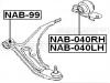 FEBEST NAB040LH САЙЛЕНБЛОК ЗАДНИЙ ПЕРЕДНЕГО ЛЕВОГО РЫЧАГА (NISSAN BLUEBIRD U14 1996-2001 NISSAN PRIMERA P11 (UKP) 19