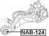 FEBEST NAB124 САЙЛЕНБЛОК ЗАДНЕЙ ЦАПФЫ